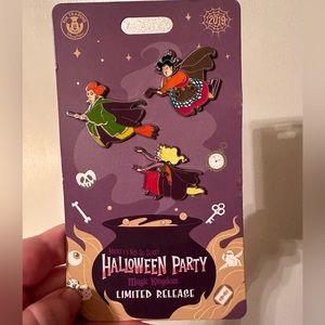 Limited edition hocus pocus pins